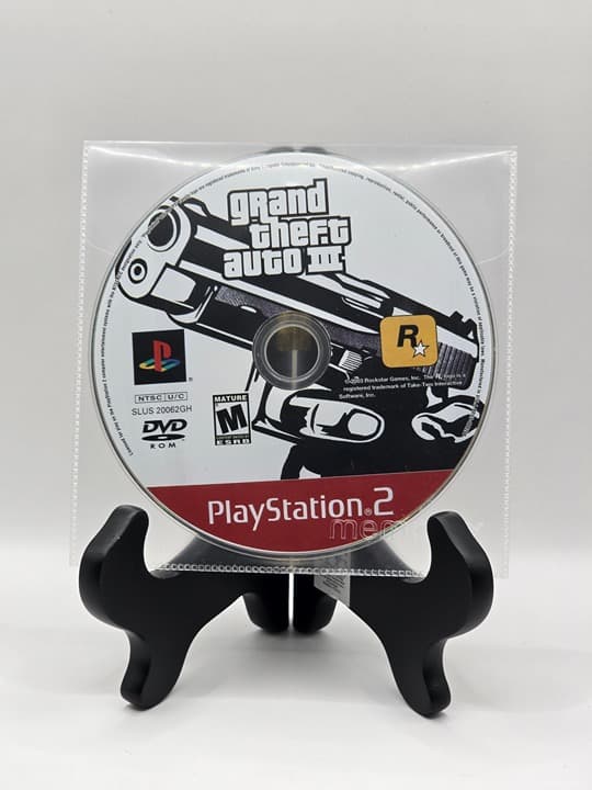 PS2 - Grand Theft Auto GTA III 3 - Greatest Hits - Disc Only