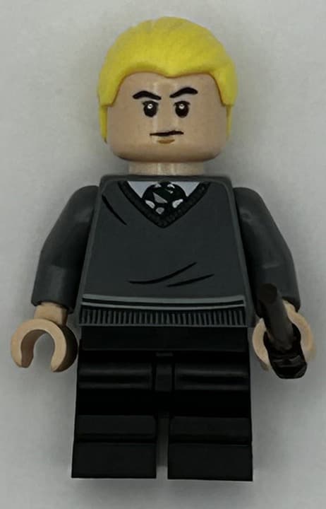 LEGO Minifigure - Draco Malfoy - Slytherin Sweater, Medium Legs