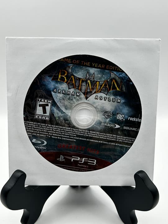 PlayStation 3 (PS3) - Barman: Arkham Asylum | Game of the Year - (Disc)