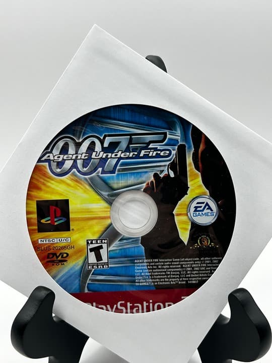 Sony PlayStation 2 (PS2) - 007: Agent Under Fire - Greatest Hits (Disc) - TESTED