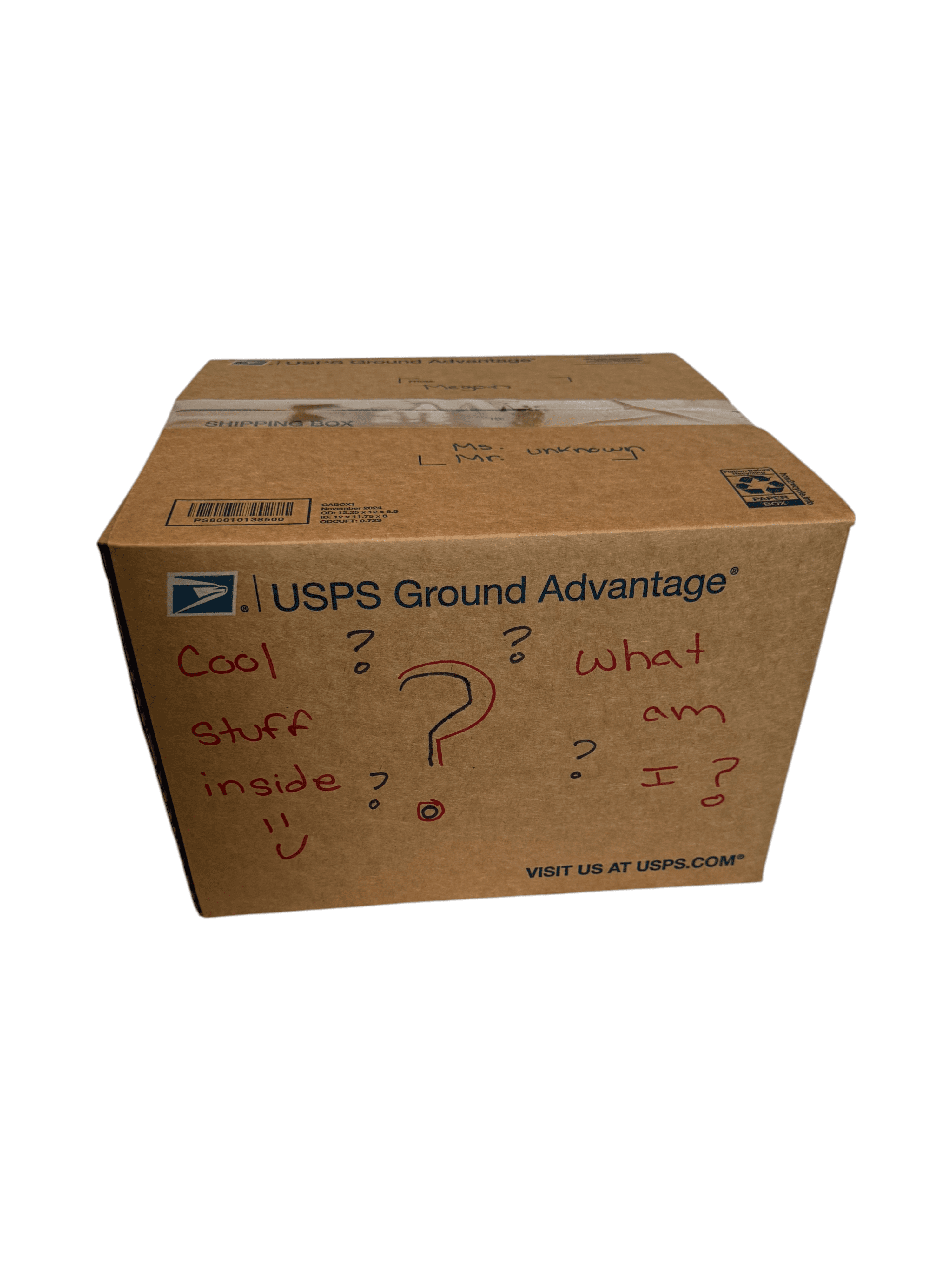 Mystery Box of home goods If you have to know there are clues listed below