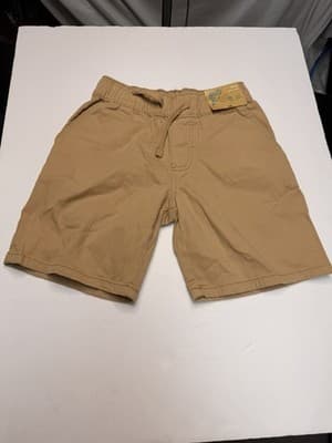 Boys ThereAbouts Beige Pullon Drawstring Cotton Blend Walking Shorts XL (18/20)