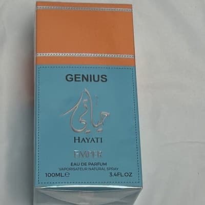 Emper Genius Hayati Eau de Parfum Spray, 3.4 fl oz Regular Size