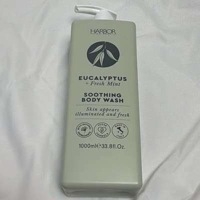 Harbor Eucalyptus + Fresh Mint Vegan Body Wash 1000ml (33.8 fl oz)