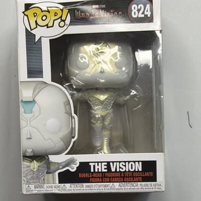Funko Pop! Marvel WandaVision Vision Vinyl Bobble-Head Figure #824