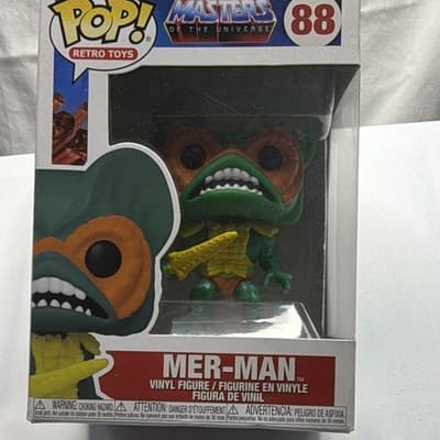 Funko Pop! Masters of the Universe Mer-Man Retro Toys Vinyl Figure #88