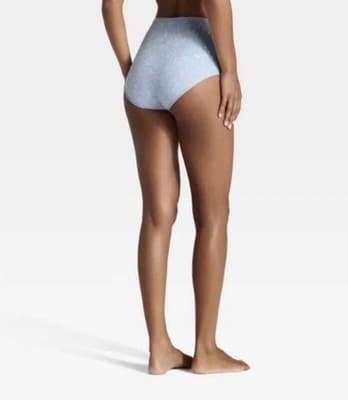 Set Wild Fable Sequin Embellished High Rise Baby Blue Panties Bloomers- Size M