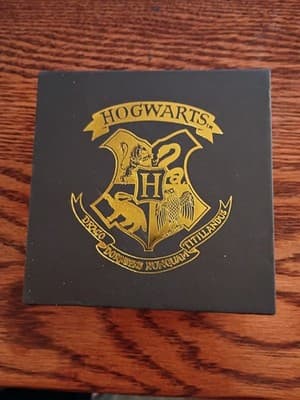Harry Potter Pin Set in Box: Hogwarts, Platform 9 3/4, Hedwig, Diagon Alley