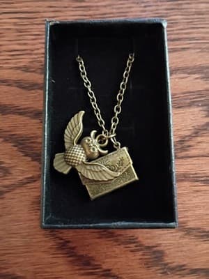 Harry Potter Envelope Pendant Necklace - Fantasy Franchise Jewelry