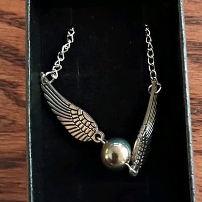 Harry Potter Flying Snitch Bracelet