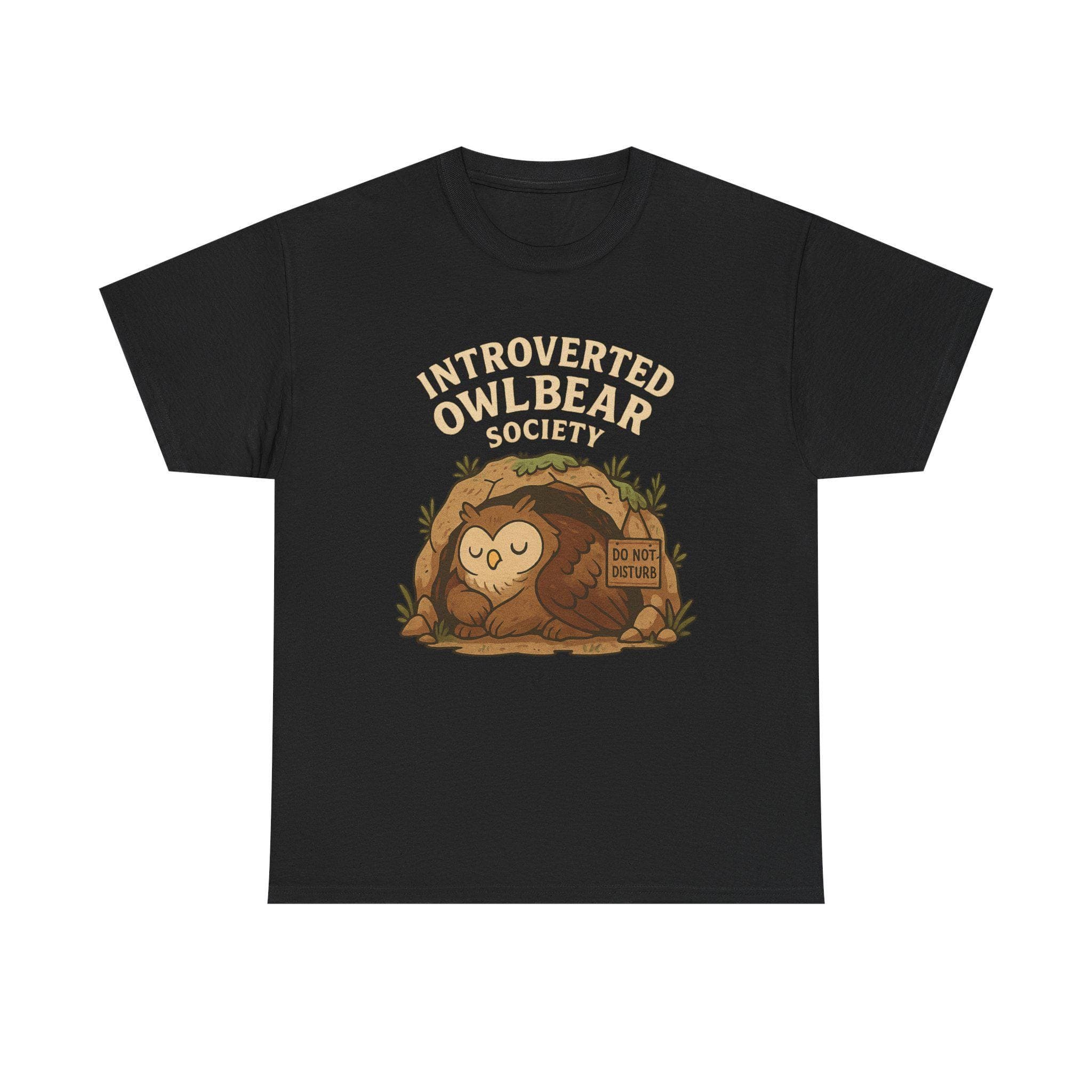 Introverted Owlbear Society Tee | Funny Gamer RPG Shirt