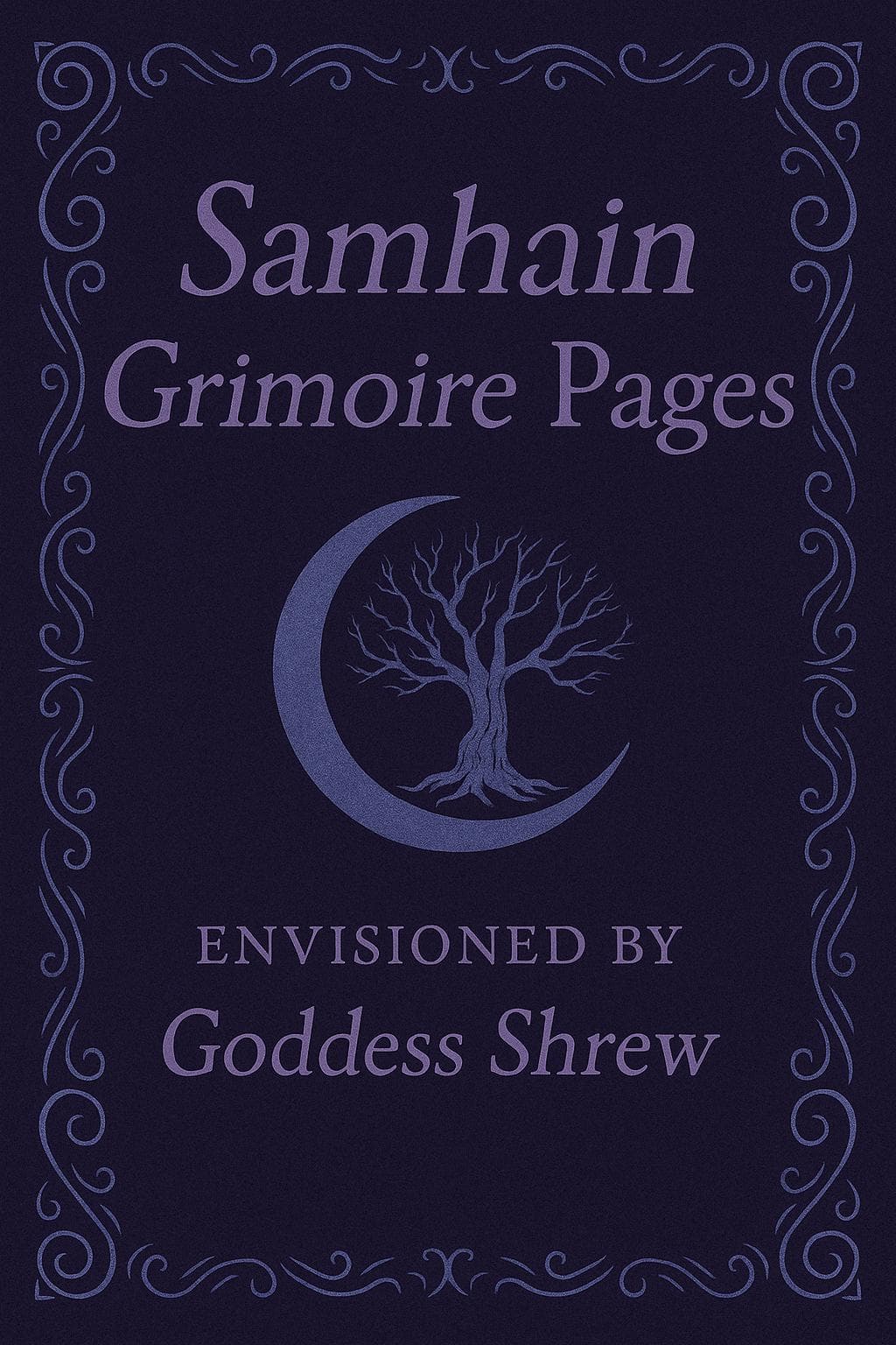 Samhain Grimoire Pages: Witchy Rituals, Recipes, Divination (PDF Download)
