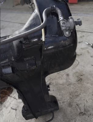 86-93 Yamaha Venture Royale XVZ1300 Gas Fuel Tank Petrol Reservoir WITH KEY