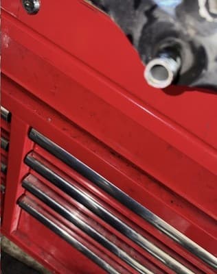 1987 YAMAHA VENTURE ROYALE XVZ1300D ENGINE RADIATOR WITH COOLING FAN