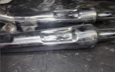 1987 Yamaha Venture XVZ1300 XVZ 1300 Exhaust Muffler System Pipes Silencer 1986