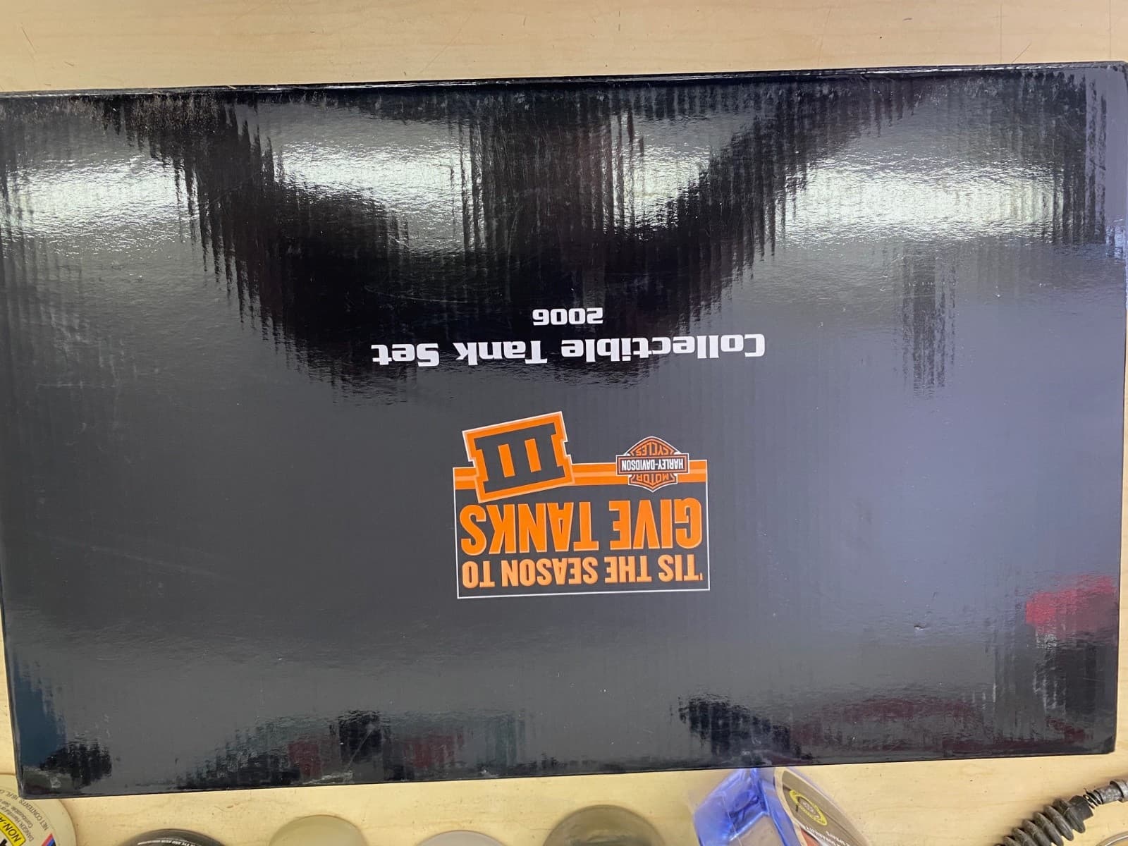 Harley Davidson 2006 Collectible Mini Gas Tank Set