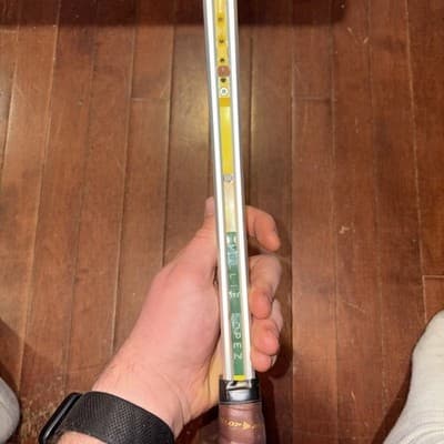 DUNLOP VOLLEY II ALUMINUM TENNIS RACQUET (4 3/8) Good Condition