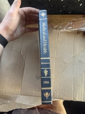 BRITANNICA Medical and Health Annual Encyclopedia 1986 Hardcover