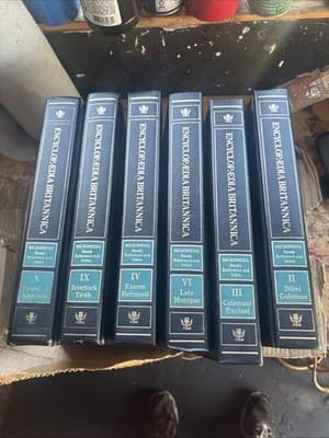 Encyclopedia Britannica Micropaedia Ready Reference and Index Vol. 10,9,4,6,3,2