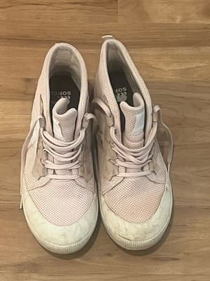 Sorel Out N About III Waterproof Mid Sneaker Womens 10 Nova Sand Chalk Lace Up