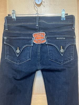 HUDSON Womens Designer Jax Denim Pants Boyfriend Skinny Jeans Trousers Size 26