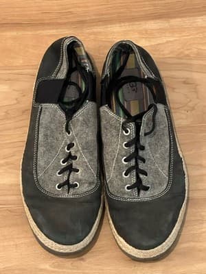 UGG MEN WIXSON GRIZZLY NUBUCK SHOE US 9.5/ EU 42.5 / UK 8.5