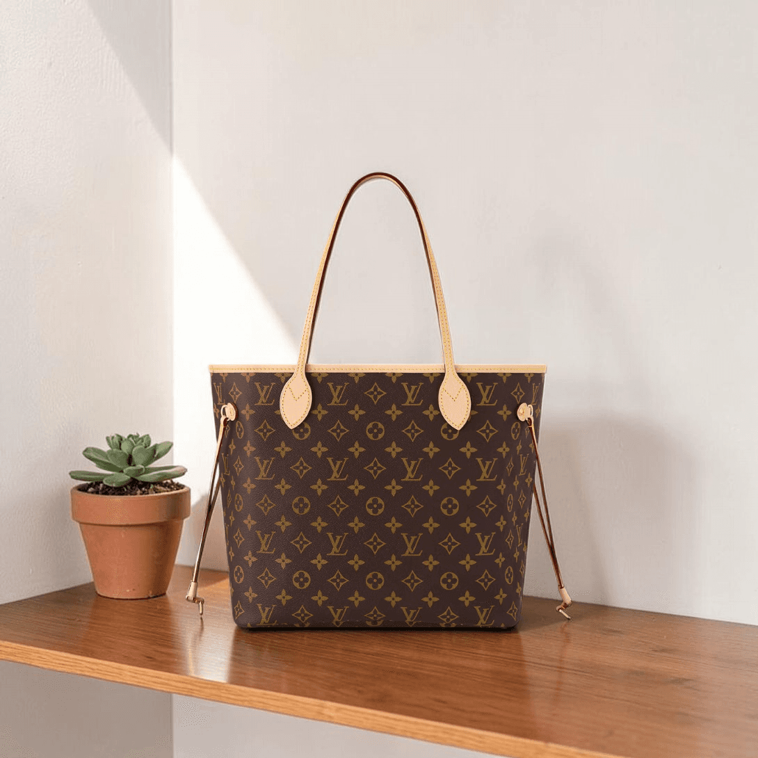 Louis Vuitton Monogram Neverfull MM Tote Bag