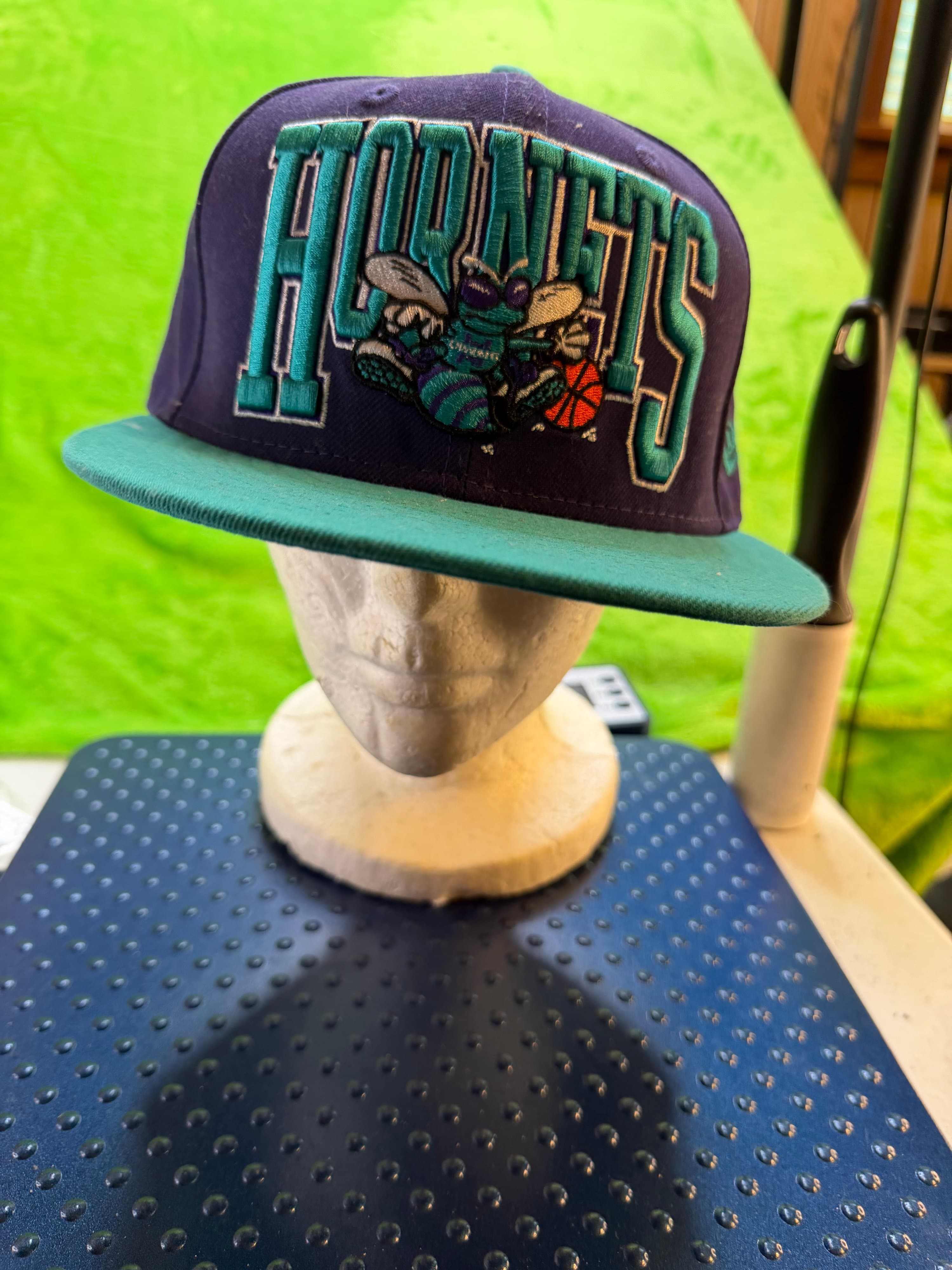 New Era 59FIFTY Charlotte Hornets Hardwood Classics Fitted Hat 7 1/4