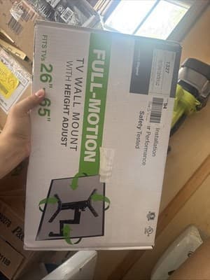 SANUS Preferred 26"-65" Full-Motion TV Mount, Tilt & Swivel TV Wall Mount