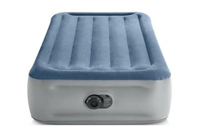 Intex 15" Twin Essential Rest Dura-Beam Airbed Mattress with Built-in Pump