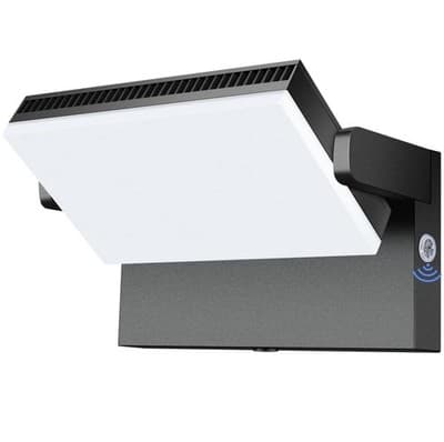 Modern Sleek LED Flood Light, 360° Rotatable 120W Commercial Wall Pack with D...