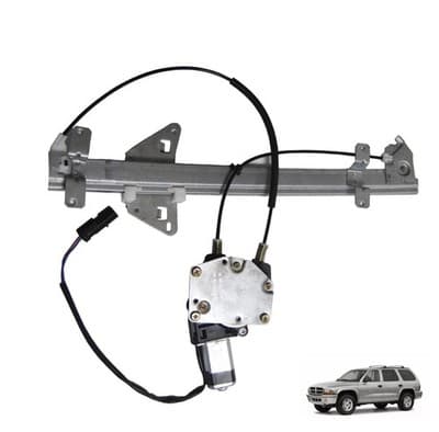 OVANOH Front Left Driver Side Power Window Regulator with Motor