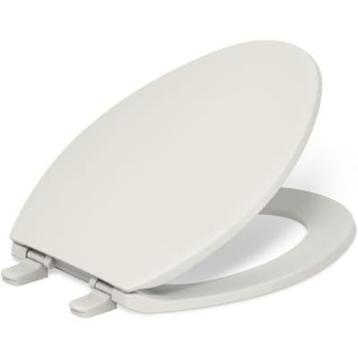 KOHLER K-4774-47 Brevia Elongated Toilet Seat Almond Quick-Release