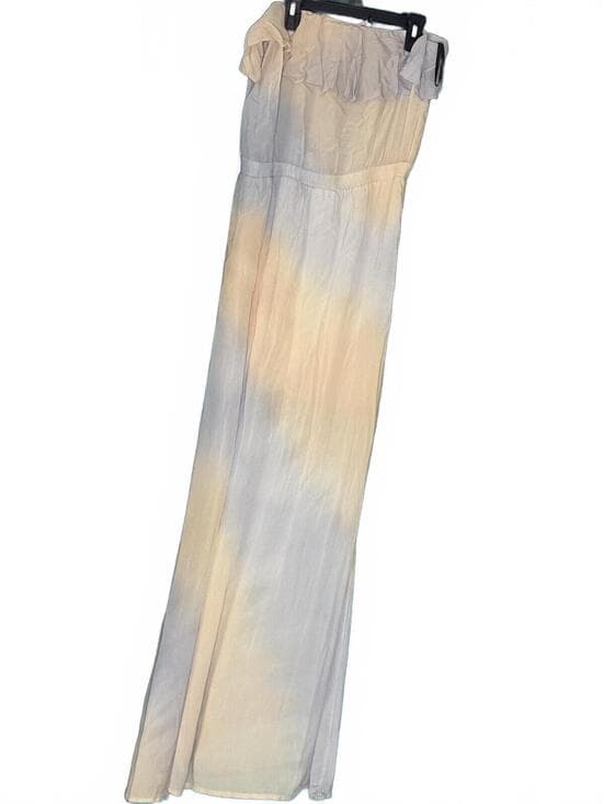 Gypsy Strapless Ombre Maxi Dress Size L