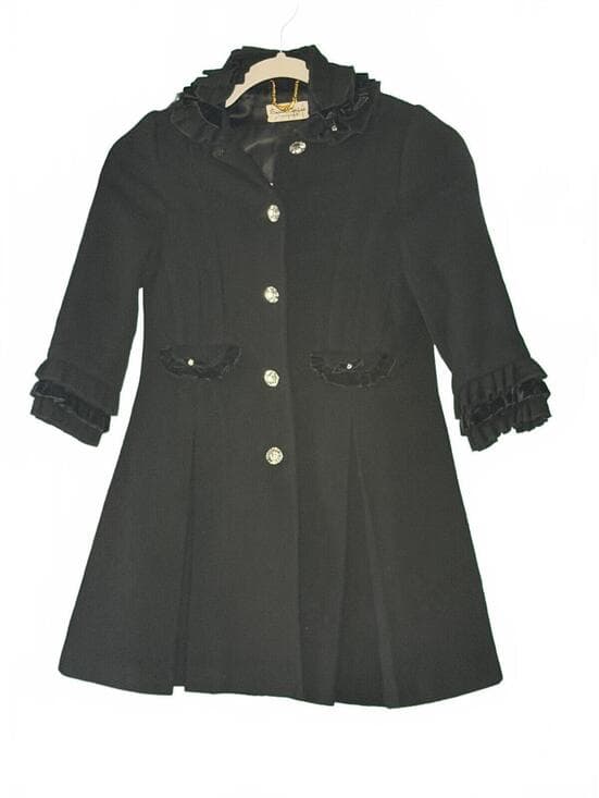 Sarah Louise Luxury Traditional Formal Kids Coat (Size 5)