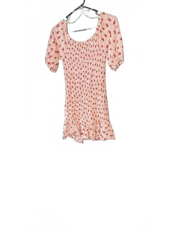 Jessica Simpson Juniors Small Strawberry Print Mini Dress