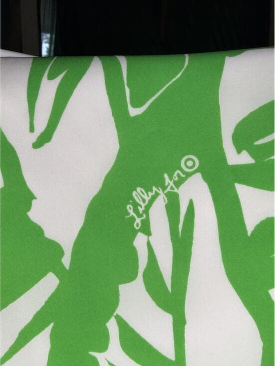 Lilly Pulitzer Green and White Leaf Print Summer Jumpsuit