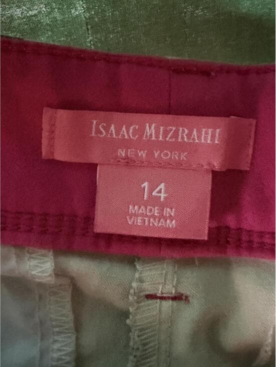 Isaac Mizrahi New York Women's Size 14 Patterned Shorts