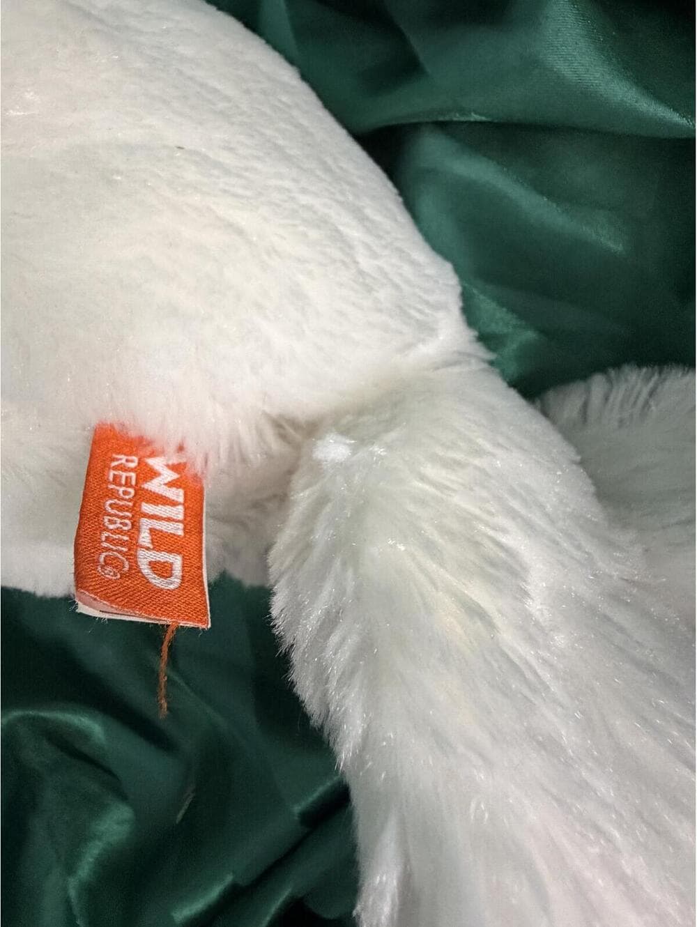 Wild Republic White Seal Plush Stuffed Animal