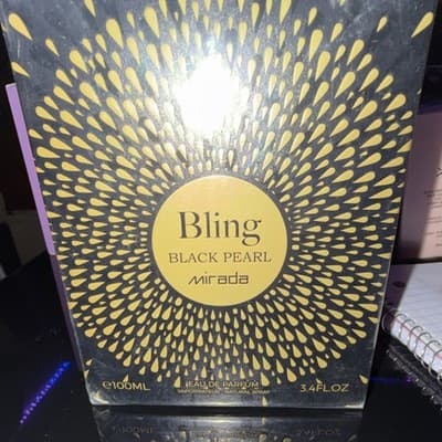Mirada Bling Black Pearl Eau de Parfum Regular Size Spray 3.4 fl oz Fragrance