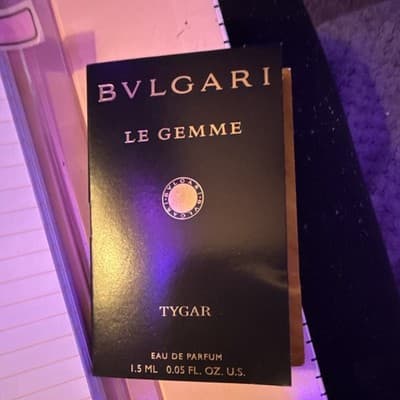 Bvlgari Tygar Eau de Parfum Spray Sample 1.5ml 0.05 fl oz Grapefruit Scent