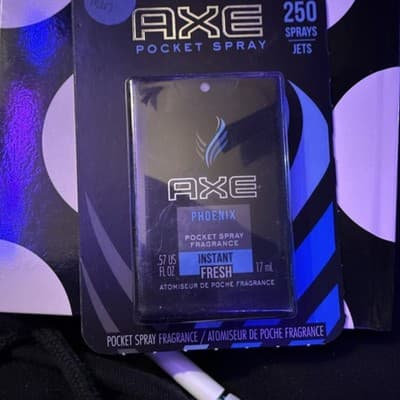 AXE Phoenix Pocket Spray Fragrance Instant Fresh Zesty Citrus Cedar 0.57 fl oz