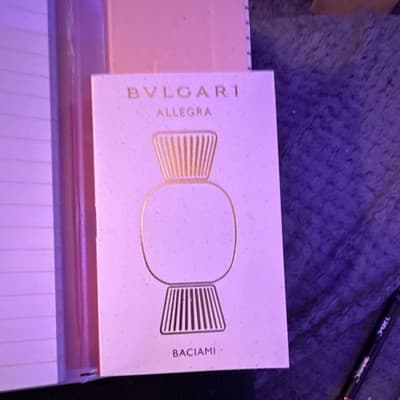 Bvlgari Baciami Eau de Parfum Spray Women's Sample Size Fragrance Perfume