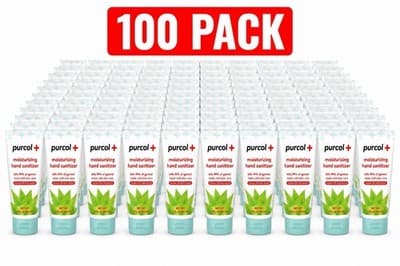 Hand Sanitizer 2 Oz. Gel -100 Bulk Case Wholesale Commercial Supply Reseller Lot