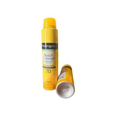 Neutrogena Beach Defense Sunscreen Spray Lotion SPF 70 (5 Oz.)