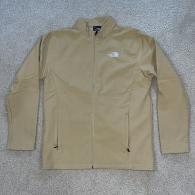 Softshell jacket, The North Face, Size Medium, beige/tan colorway