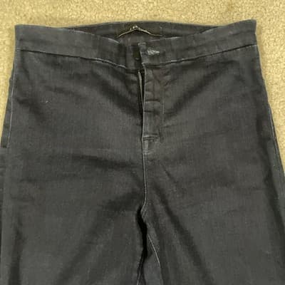 J Brand Womens Jeans Size 28 Dark Blue Flare Leg Preowned Excellent