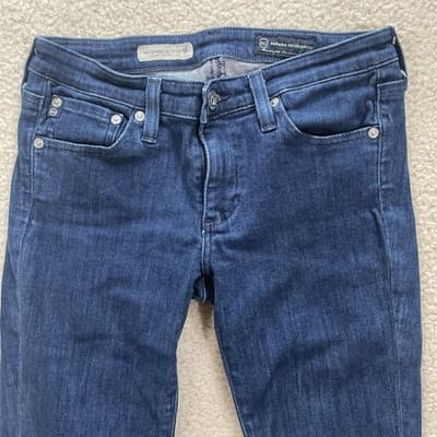 Adriano Goldschmied Womens Jeans Size 24R Legging Crop Super Skinny Preowned