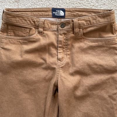 The North Face Womens Jeans Size 8 Brown Preowned