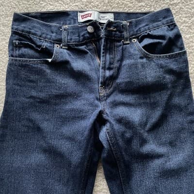 Levis 505 Straight Leg Womens Jeans Size 16 Regular (28x28)